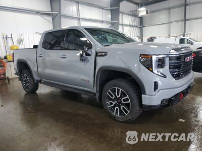 Czwarte zdjęcie samochodu z boku: 2024 GMC SIERRA K1500 AT4 VIN:1GTUUEEL4RZ284781 - miniatura