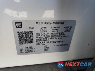 Zdjęcie 13 z 16 samochodu: 2024 GMC YUKON XL DENALI VIN:1GKS2JKLXRR301078 - miniatura