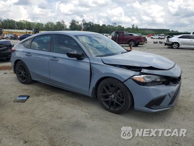 Czwarte zdjęcie samochodu z boku: 2022 HONDA CIVIC SPORT VIN:19XFL2H8XNE005826 - miniatura