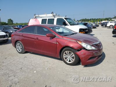 Czwarte zdjęcie samochodu z boku: 2012 HYUNDAI SONATA GLS VIN:5NPEB4AC6CH379349 - miniatura