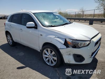 Czwarte zdjęcie samochodu z boku: 2015 MITSUBISHI OUTLANDER SPORT ES VIN:4A4AP3AU4FE007461 - miniatura