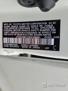 Zdjęcie 13 z 16 samochodu: 2022 TOYOTA PRIUS NIGHT SHADE VIN:JTDKAMFU0N3168881 - miniatura