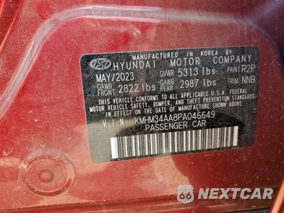 Zdjęcie 12 z 12 samochodu: 2023 HYUNDAI IONIQ 6 SEL VIN:KMHM34AA8PA046649 - miniatura