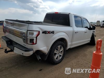 Trzecie zdjęcie samochodu z tyłu: 2018 FORD F150 SUPERCREW VIN:1FTEW1EG8JFB44779 - miniatura