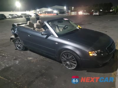 Czwarte zdjęcie samochodu z boku: 2005 AUDI A4 1.8 CABRIOLET VIN:WAUAC48H25K002077 - miniatura