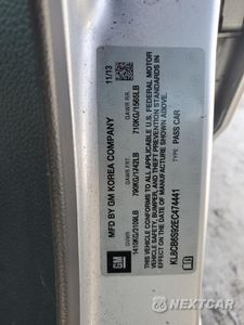 Zdjęcie 12 z 12 samochodu: 2014 CHEVROLET SPARK LS VIN:KL8CB6S92EC474441 - miniatura