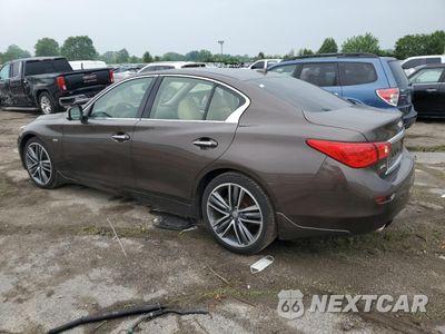 Drugie zdjęcie samochodu z przodu: 2017 INFINITI Q50 PREMIUM VIN:JN1EV7AR1HM834623 - miniatura