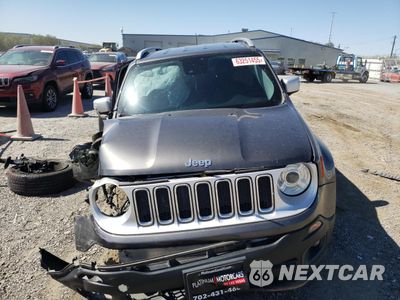 Piąte zdjęcie samochodu w środku: 2017 JEEP RENEGADE LIMITED VIN:ZACCJBDB9HPG63722 - miniatura