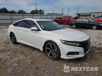 Czwarte zdjęcie samochodu z boku: 2020 HONDA ACCORD SPORT VIN:1HGCV2F34LA005536 - miniatura