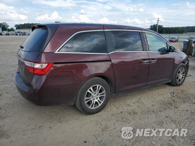 Trzecie zdjęcie samochodu z tyłu: 2012 HONDA ODYSSEY EXL VIN:5FNRL5H68CB016473 - miniatura