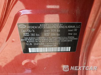 Zdjęcie 12 z 12 samochodu: 2017 HYUNDAI ELANTRA SE VIN:5NPD84LFXHH168373 - miniatura