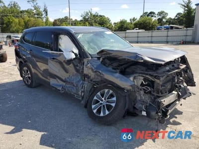 Czwarte zdjęcie samochodu z boku: 2020 TOYOTA HIGHLANDER HYBRID XLE VIN:5TDGBRCH1LS505786 - miniatura