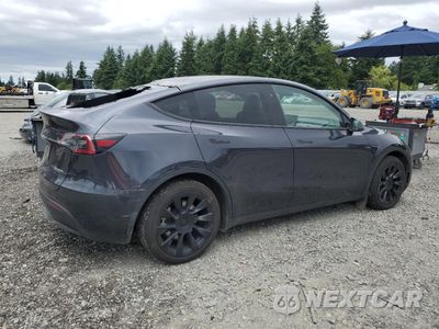 Trzecie zdjęcie samochodu z tyłu: 2024 TESLA MODEL Y VIN:7SAYGAEE5RF091602 - miniatura