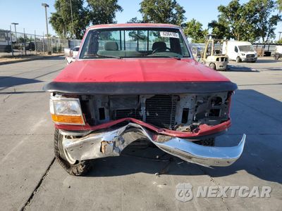 Piąte zdjęcie samochodu w środku: 1993 FORD F150 VIN:1FTEF14H9PLA50494 - miniatura
