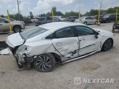 Trzecie zdjęcie samochodu z tyłu: 2022 HONDA INSIGHT TOURING VIN:19XZE4F96NE010794 - miniatura