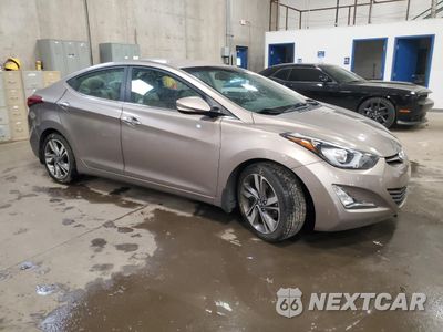 Czwarte zdjęcie samochodu z boku: 2014 HYUNDAI ELANTRA SE VIN:5NPDH4AEXEH539778 - miniatura