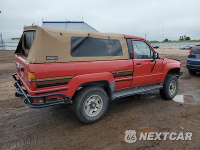 Trzecie zdjęcie samochodu z tyłu: 1986 TOYOTA 4RUNNER RN60 VIN:JT4RN62DXG0016244 - miniatura
