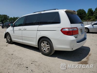 Drugie zdjęcie samochodu z przodu: 2007 HONDA ODYSSEY EX VIN:5FNRL38417B098670 - miniatura