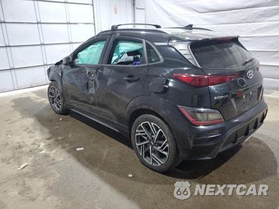 Drugie zdjęcie samochodu z przodu: 2022 HYUNDAI KONA N LINE VIN:KM8K3CA32NU841159 - miniatura