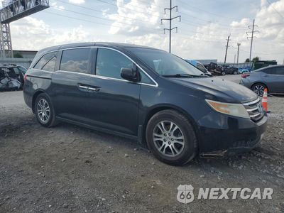 Czwarte zdjęcie samochodu z boku: 2011 HONDA ODYSSEY EXL VIN:5FNRL5H65BB068819 - miniatura