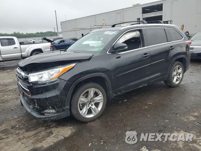 2015 TOYOTA HIGHLANDER LIMITED 5TDDKRFH4FS133928 - główne zdjęcie licytacji z USA - miniatura