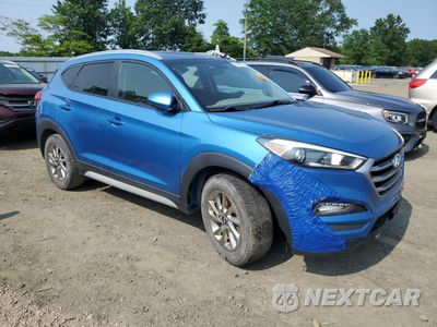 Czwarte zdjęcie samochodu z boku: 2018 HYUNDAI TUCSON SEL VIN:KM8J3CA41JU721870 - miniatura