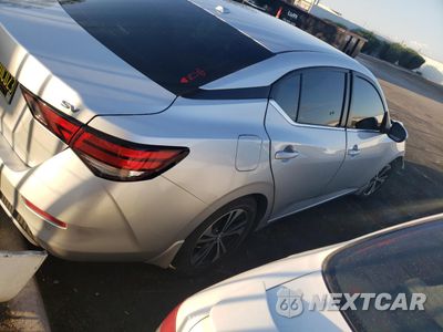 Trzecie zdjęcie samochodu z tyłu: 2021 NISSAN SENTRA SV VIN:3N1AB8CV0MY329963 - miniatura