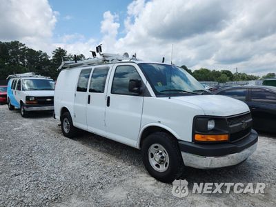 Czwarte zdjęcie samochodu z boku: 2014 CHEVROLET EXPRESS G2500 VIN:1GCWGFCB2E1124567 - miniatura