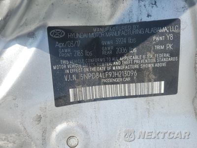 Zdjęcie 12 z 15 samochodu: 2018 HYUNDAI ELANTRA SEL VIN:5NPD84LF9JH213096 - miniatura
