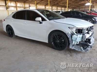 Czwarte zdjęcie samochodu z boku: 2021 TOYOTA CAMRY XSE VIN:4T1K61AK0MU597383 - miniatura