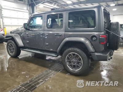 Drugie zdjęcie samochodu z przodu: 2021 JEEP WRANGLER UNLIMITED SPORT VIN:1C4HJXDGXMW581011 - miniatura