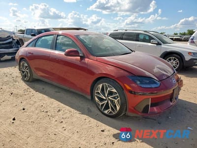 Czwarte zdjęcie samochodu z boku: 2023 HYUNDAI IONIQ 6 SEL VIN:KMHM34AA8PA046649 - miniatura