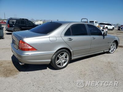Trzecie zdjęcie samochodu z tyłu: 2006 MERCEDES-BENZ S 500 VIN:WDBNG75JX6A470730 - miniatura