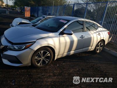 2021 NISSAN SENTRA SV 3N1AB8CV0MY329963 - główne zdjęcie licytacji z USA - miniatura