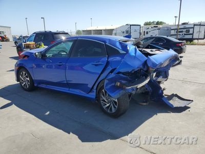 Drugie zdjęcie samochodu z przodu: 2017 HONDA CIVIC EX VIN:19XFC2F72HE232703 - miniatura