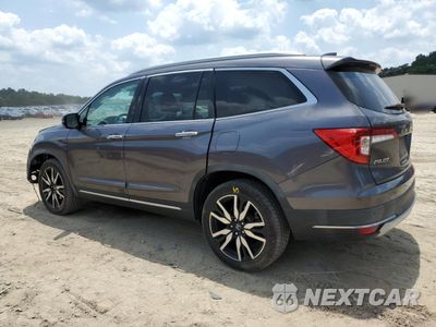 Drugie zdjęcie samochodu z przodu: 2019 HONDA PILOT ELITE VIN:5FNYF6H01KB056297 - miniatura