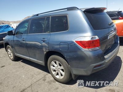 Drugie zdjęcie samochodu z przodu: 2013 TOYOTA HIGHLANDER BASE VIN:5TDZK3EH5DS122647 - miniatura
