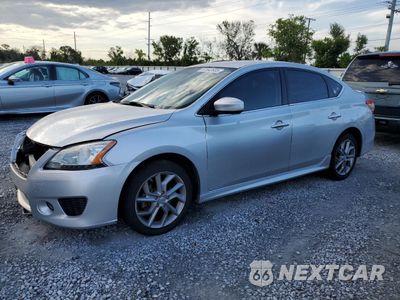 2014 NISSAN SENTRA S 3N1AB7APXEY265690 - główne zdjęcie licytacji z USA - miniatura