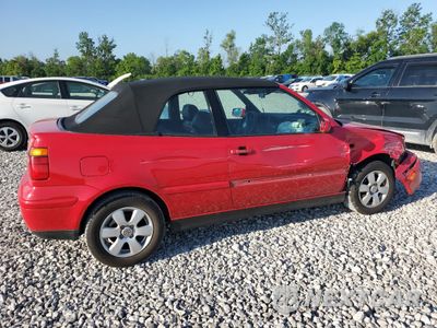 Trzecie zdjęcie samochodu z tyłu: 2001 VOLKSWAGEN CABRIO GLX VIN:3VWDC21V31M812239 - miniatura