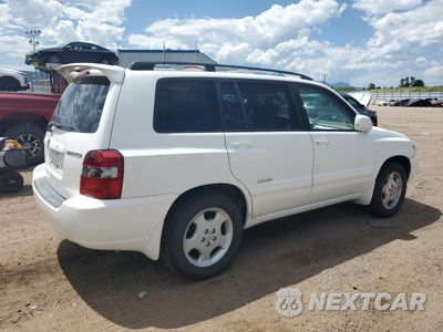 Trzecie zdjęcie samochodu z tyłu: 2007 TOYOTA HIGHLANDER SPORT VIN:JTEDP21A870128704 - miniatura