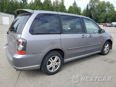 Trzecie zdjęcie samochodu z tyłu: 2005 MAZDA MPV WAGON VIN:JM3LW28J350534516 - miniatura