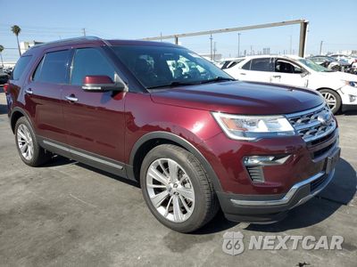 Czwarte zdjęcie samochodu z boku: 2018 FORD EXPLORER LIMITED VIN:1FM5K7FHXJGC93965 - miniatura