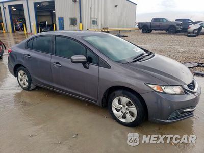 Czwarte zdjęcie samochodu z boku: 2014 HONDA CIVIC LX VIN:19XFB2F50EE231787 - miniatura