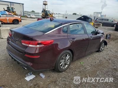 Trzecie zdjęcie samochodu z tyłu: 2019 KIA OPTIMA LX VIN:5XXGT4L30KG343119 - miniatura