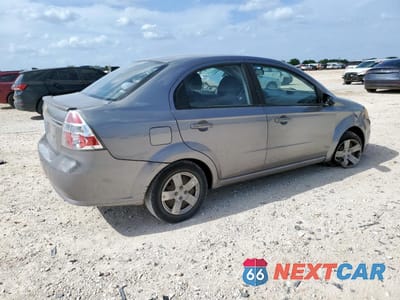 Trzecie zdjęcie samochodu z tyłu: 2010 CHEVROLET AVEO LS VIN:KL1TD5DE1AB130662 - miniatura