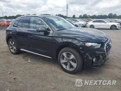 Czwarte zdjęcie samochodu z boku: 2023 AUDI Q5 PREMIUM 40 VIN:WA1ABAFY5P2044330 - miniatura