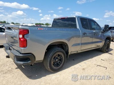 Trzecie zdjęcie samochodu z tyłu: 2023 CHEVROLET SILVERADO K1500 VIN:1GCRDAED0PZ150564 - miniatura