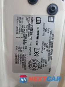 Zdjęcie 13 z 15 samochodu: 2008 PONTIAC MONTANA SV6 VIN:1GMDU03138D187728 - miniatura