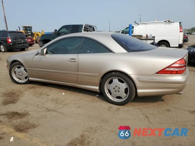 Drugie zdjęcie samochodu z przodu: 2001 MERCEDES-BENZ CL 55 AMG VIN:WDBPJ73JX1A012174 - miniatura