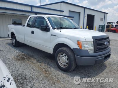 Czwarte zdjęcie samochodu z boku: 2014 FORD F150 SUPER CAB VIN:1FTFX1CF5EKG53320 - miniatura